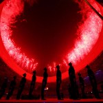 Cena da abertura das Olimpíadas 2008 - Foto: Doug Mills/The New York Times