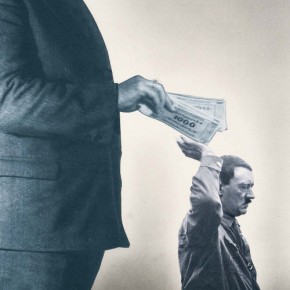 O significado da saudação nazista - John Heartfield